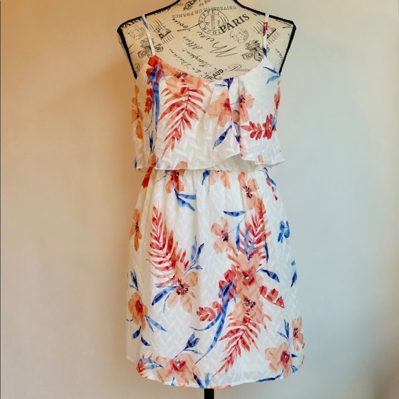 Charlotte Russe Dresses & Skirts - **!!SALE!!** Floral tank dress